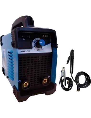 Equipo soldar inverter mma arc160 160amp con accesorios de