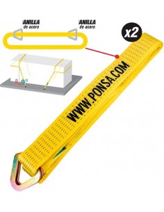 Amarre diagonal kit 2unid 5,60m-para 2palet de ponsa