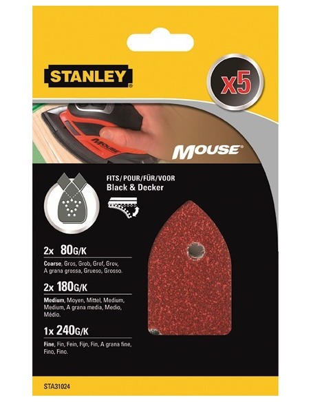 Accesorio sta31024xj 5 lijas perforada mouse g-surtido de