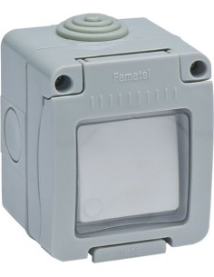 Interruptor 19032 conmutador estanco 10a-250v de famatel caja