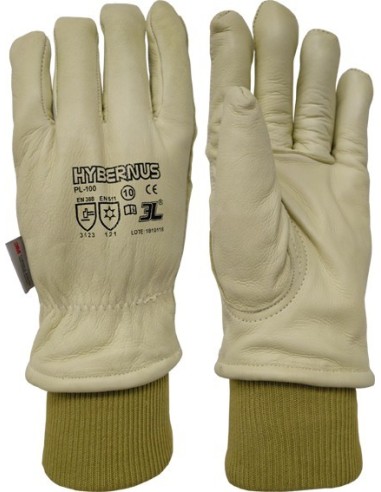 Guante térmico frio hybernus pl-100 t-08 de 3l