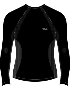 Camiseta manga larga climather 11815 negro t-xl de turbo