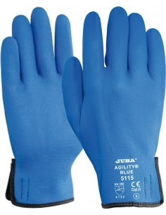 Guante nylon/nitrilo foam 5115 t-10 azul de juba caja de 5 unidades