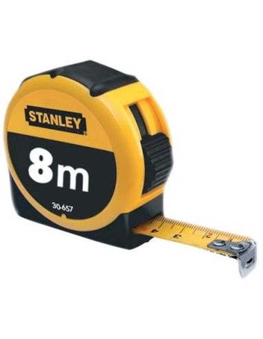 Flexómetro bi-materia tylon 130657n-08mx25mm de stanley