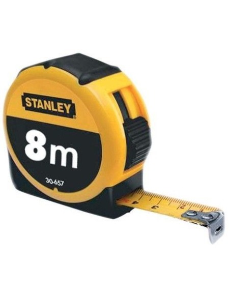 Flexómetro bi-materia tylon 130657n-08mx25mm de stanley