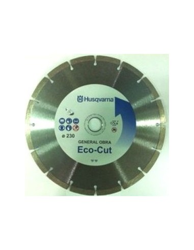 Disco segmentado general obra eco-cut 230 s/c de husqvarna