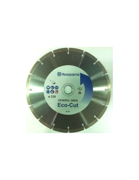 Disco segmentado general obra eco-cut 230 s/c de husqvarna
