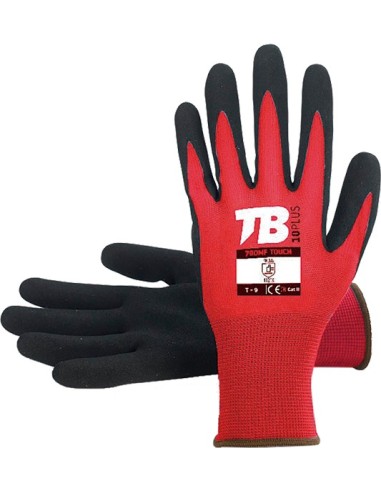 Guante nylon nitrilo 700rmf touch t-07 de tomas bodero caja de