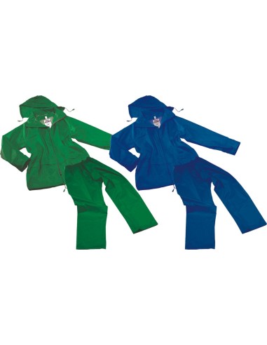 Traje agua 1700 ingeneniero nylon/pvc verde t-l de starter