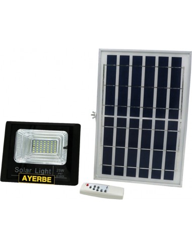 Proyector led 25w solar 960 lumenes 620630 de ayerbe