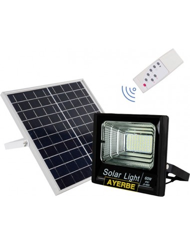 Proyector led 60w solar 2400 lumenes 620640 de ayerbe