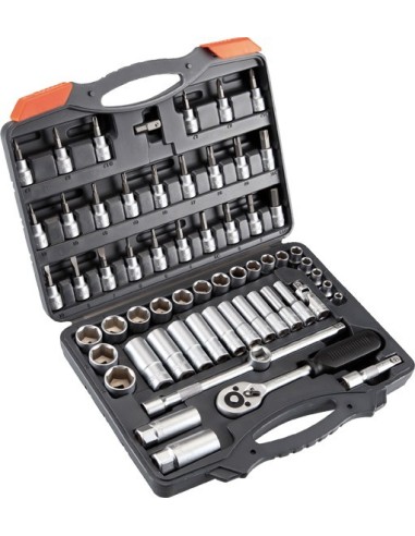 Juego llave vaso 3861n-192399 3/8 61pz de hr
