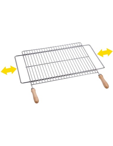 Parrilla extensible inoxidable 2x5cm 500x400 2810 de sauvic