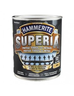 Hammerite superia mate 750ml negro caja de 3 unidades