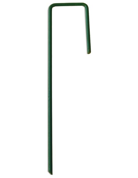 Grapa metal hooksol2018173 15x3,5 verde de nortene caja de 300