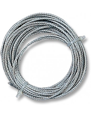 Cable acero galvanizado 2mm 6m para torno 06129002 de gaviota