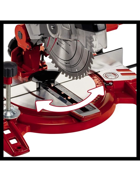 Ingletadora tc-ms 2112 1600w 210mm de einhell