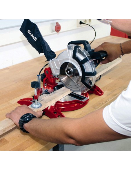 Ingletadora tc-ms 2112 1600w 210mm de einhell