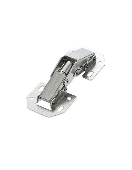 Bisagra 015-100 niquelada de amig caja de 20 unidades
