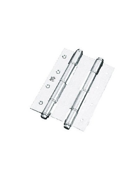 Bisagra doble acción 3033-180x133,5x3 inoxidable 18/8 de amig