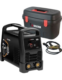 Equipo soldar inverter dirt200job con accesorios + maletin de
