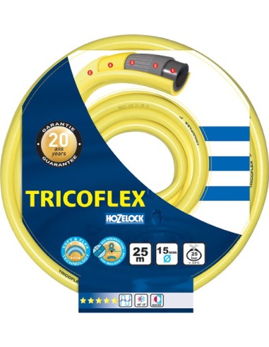 Manguera tricoflex 116874/15mm amarilla r/50m de hozelock