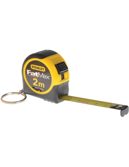 Flexometro con llavero fmht1-33856 2mx13mm de stanley caja de 36 unidades