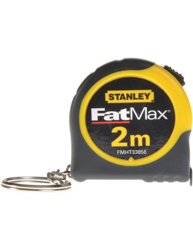 Flexometro con llavero fmht1-33856 2mx13mm de stanley caja de 36 unidades