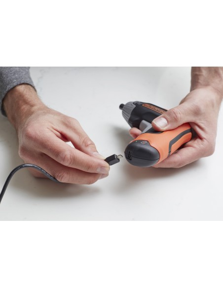 Atornillador bcf611ck-qw 3,6v 1,5ah+10ac de black & decker