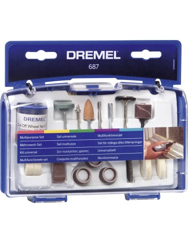 Set multiusos dremel 52 piezas de dremel