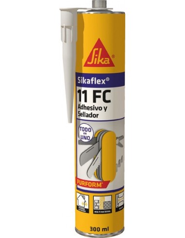 ▷ Sikaflex 11-fc purform tubo 300cc blanco de sika ®