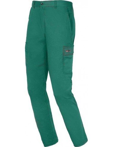 Pantalon easy stretch 8038 verde talla s de starter