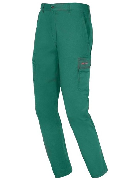 Pantalon easy stretch 8038 verde talla m de starter