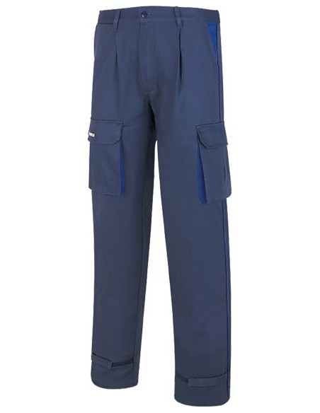 Pantalon algodon 488pamsuptop talla 50 marino de marca