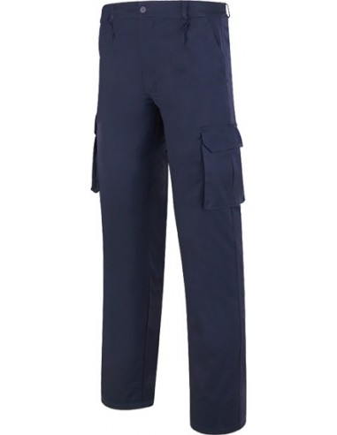 Pantalon algodon 488patop talla 40 marino de marca