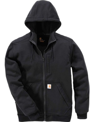 Sudadera wind c/cap+cre.101759 negra talla xs de carhartt