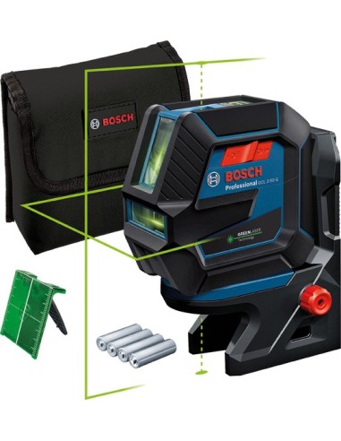 Nivel laser gcl 2-50g+rm10+funda de bosch construccion /