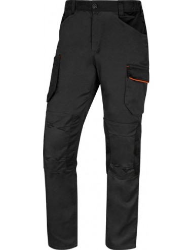Pantalon stretch m2pa3str talla s gris/naranja de deltaplus