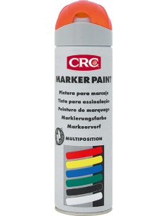 Spray marcador markerpaint naranja 500ml de c.r.c. caja de 12
