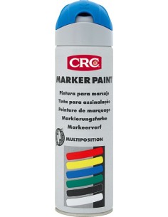 Spray marcador markerpaint azul 500ml de c.r.c. caja de 12