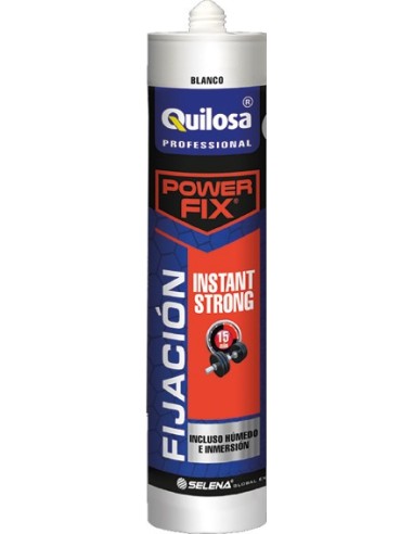 Power-fix instant strong 33373 290ml blanco de quilosa caja de