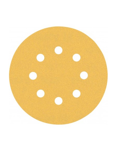 Lija disco expert 8p. con velcro 125mm g120 bl50 de bosch construccion / industria