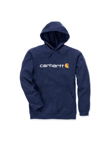 Sudadera loose fit con capucha 100074 azul talla xs de carhartt