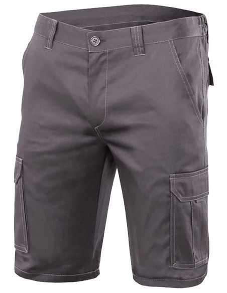 Bermuda multibolsillos stretch 103009s gris talla 50 de velilla
