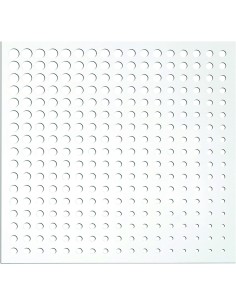 Panel decorativo moon 1x1m blanco de nortene caja de 5 unidades
