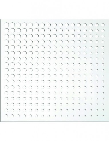 Panel decorativo moon 1x1m blanco de nortene caja de 5 unidades