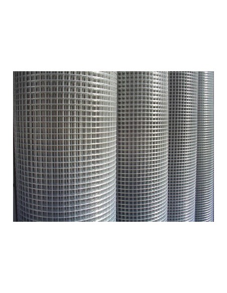 Malla electrosoldada galvanizada 13x13x0,9mm 1,50x25m de s.i.b.