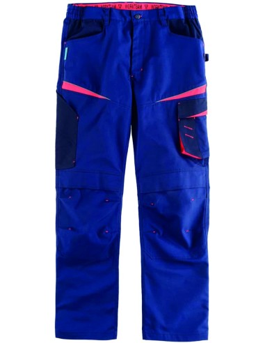 Pantalon wf2750 marino/rojo talla xl de workteam