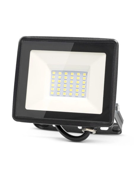 Proyector led negro 100w 9000 lumenes 4000k ip65 de garza