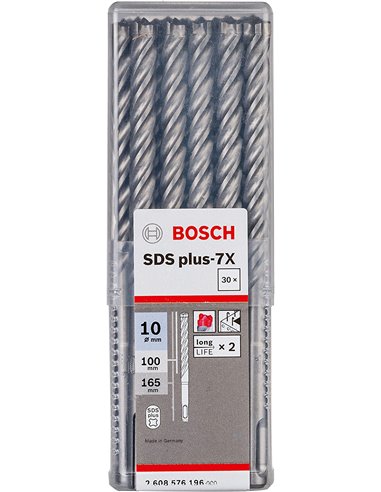 Display 30 brocas sdsplus-7x exp.(6,8,10) de bosch construccion / industria